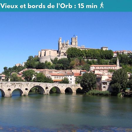 Charmant Studio Climatise 'Alma 1' - Beziers Centre - Wifi Fibre - Netflix公寓 外观 照片